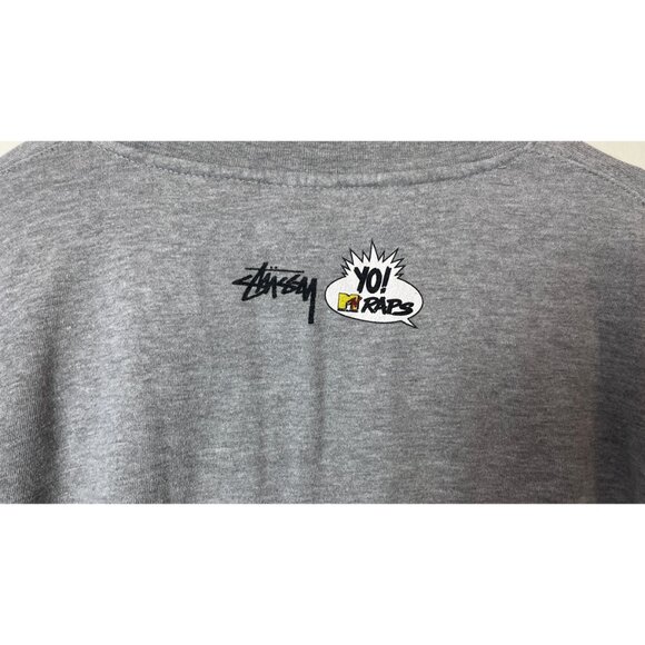 STUSSY X  DE LA SOL X YO MTV RAPS CREWNECK XL - Picture 6 of 11